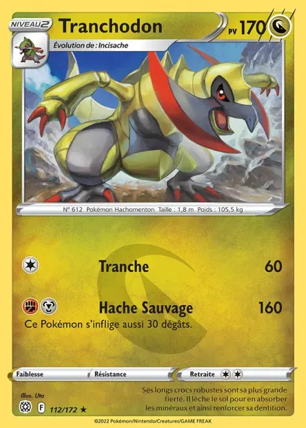 Reverse Tranchodon 112/172 F