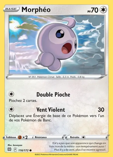 Reverse Morphéo 116/172 F