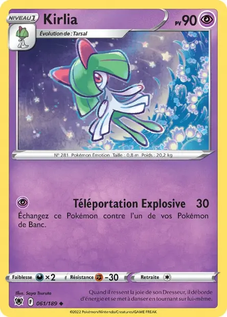 Reverse Kirlia 061/189 F
