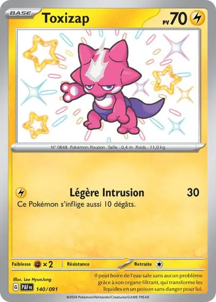 Toxizap 140/091 Shiny
