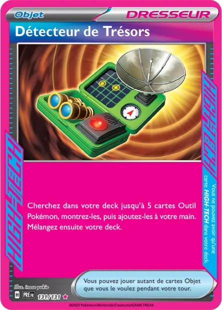 Détecteur de Trésors 131/131 High-Tech