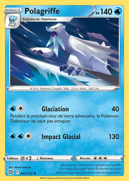 Reverse Polagriffe 043/172 F