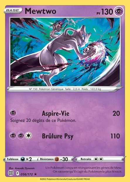 Reverse Mewtwo 056/172 F