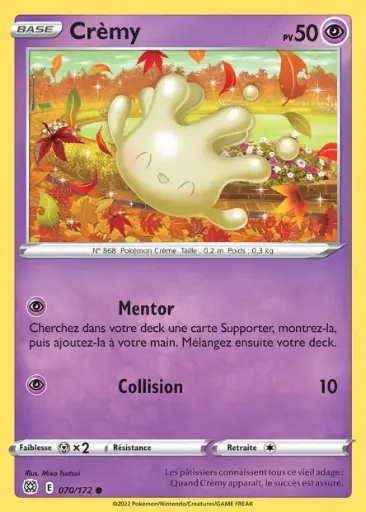 Reverse Crémy 070/172 F