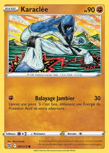 Reverse Karaclée 081/172 F