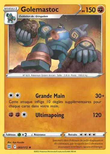 Reverse Golemastoc 083/172 F