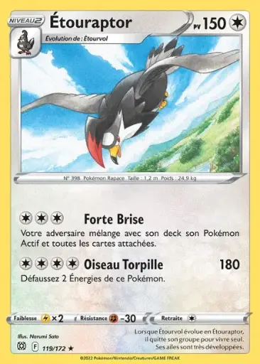 Reverse Etouraptor 119/172 F