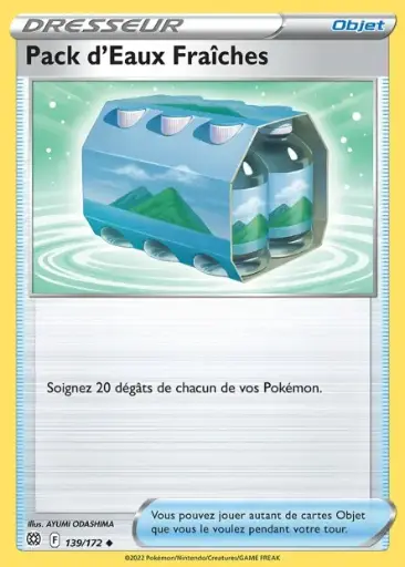 Reverse Pack d'eaux Fraiches 139/172 F