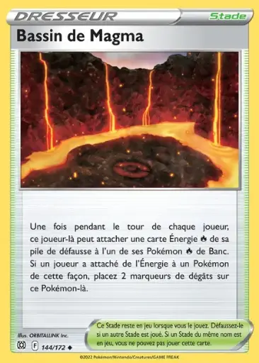 Reverse Bassin de Magma 144/172 F