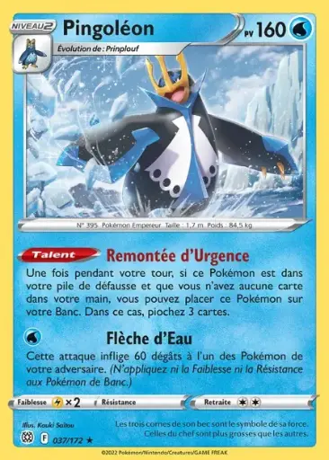 Holo Pingoléon 037/172 F