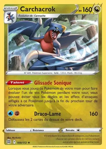 Holo Carchacrok 109/172 F