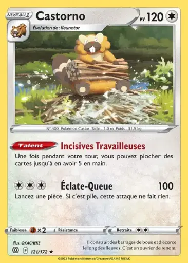 Holo Castorno 121/172 F