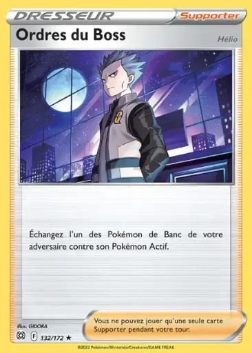 Holo Ordres du Boss 132/172 F