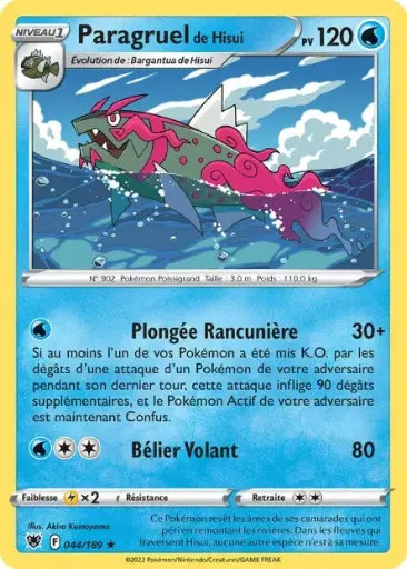 Reverse Paragruel de Hisui 044/189 F