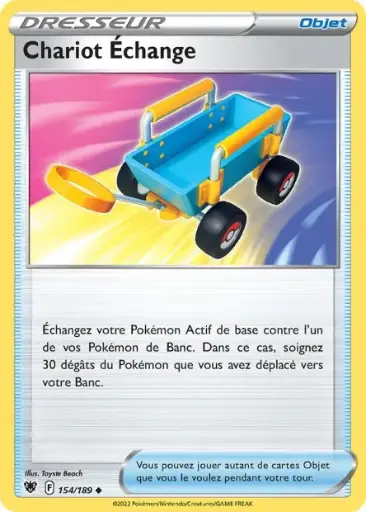 Reverse Chariot Echange 154/189 F