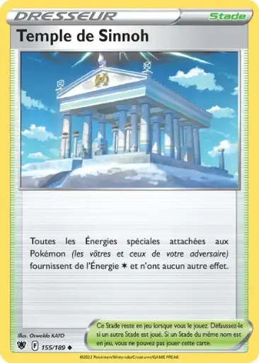 Reverse Temple de Sinnoh 155/189 F