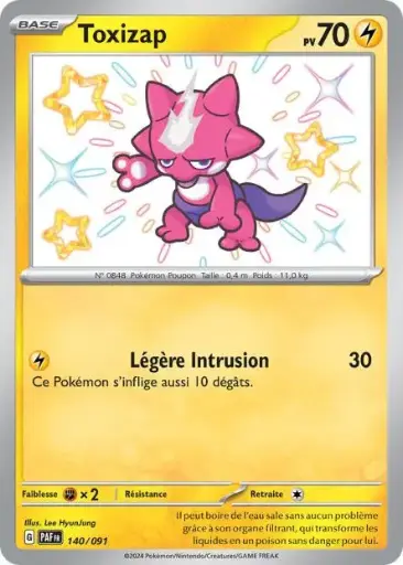 Toxizap 140/091 Shiny