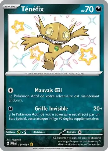 Ténéfix 184/091 Shiny