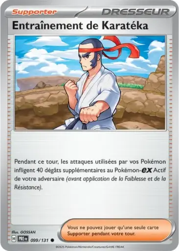 Reverse Pokéball Entrainement de Karatéka 099/131